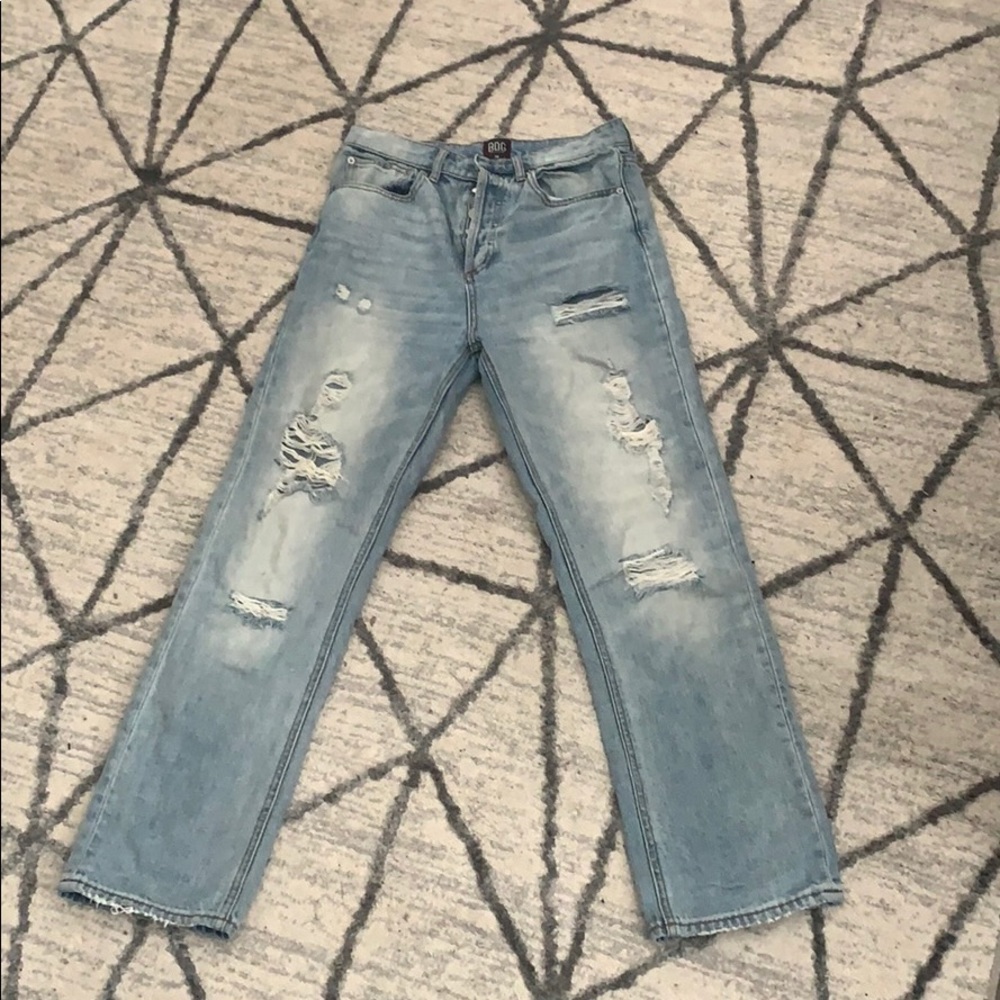 BDG distressed high waisted jeans